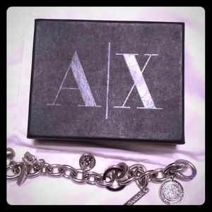 💯ARMANI EXCHANGE Authentic bracelet MED INDIGO 💕